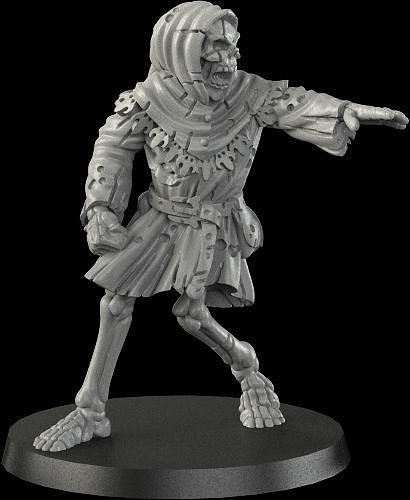Medieval Skeleton 1 3D print model