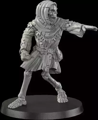 Medieval Skeleton 1 3D print model
