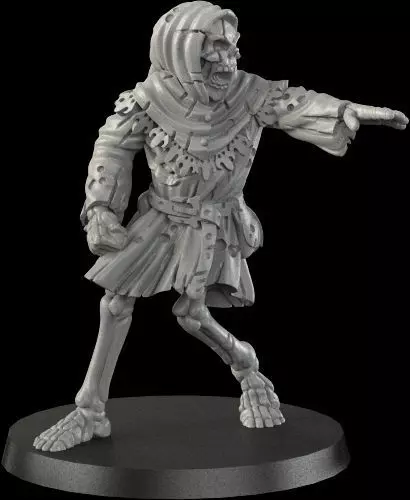 Medieval Skeleton 1 3D print model_0