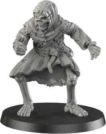 Medieval Skeleton 3 3D print model_1