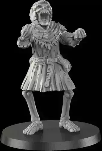 Medieval Skeleton 4 3D print model