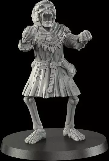 Medieval Skeleton 4 3D print model_0