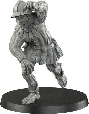 Medieval Ghoul 1 3D print model_1