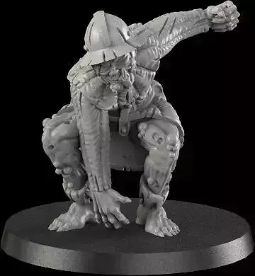 Medieval ghoul 2 3D print model