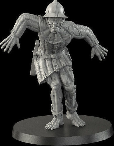 Medieval Ghoul 4 3D print model