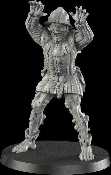 Medieval ghoul 3 3D print model_1