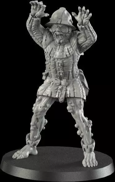 Medieval ghoul 3 3D print model_0