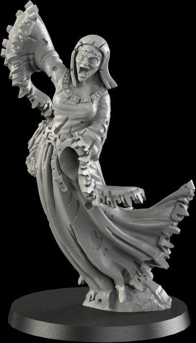 Medieval Wraight1 3D print model_2