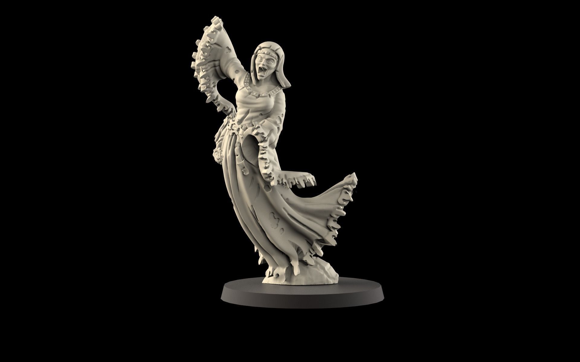 Medieval Wraight1 3D print model_5