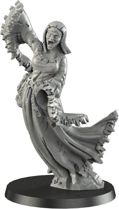 Medieval Wraight1 3D print model_1