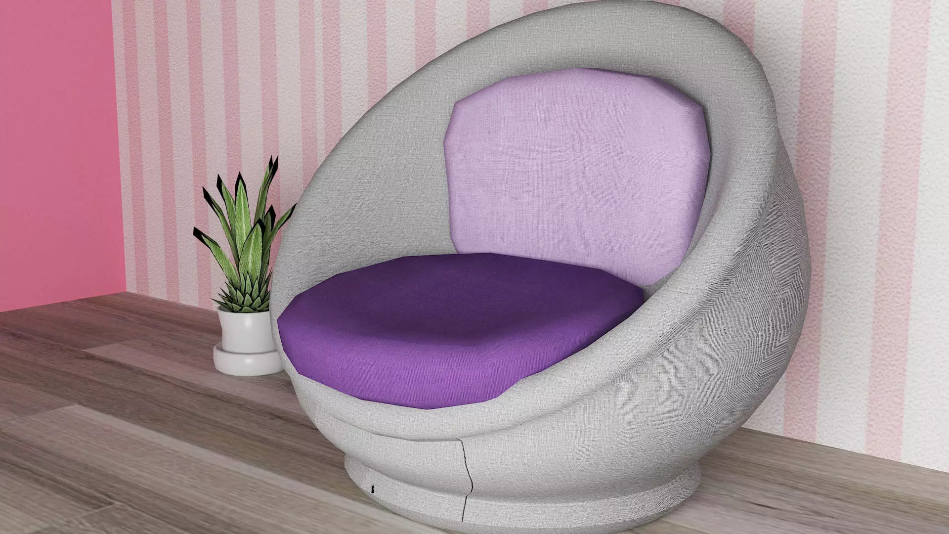 SWIVEL CHAIR 3D model_0