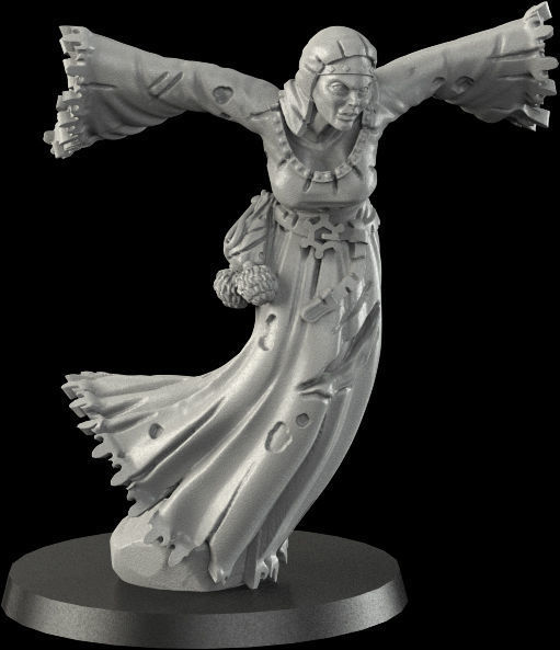 Medieval wraight 2 3D print model_4