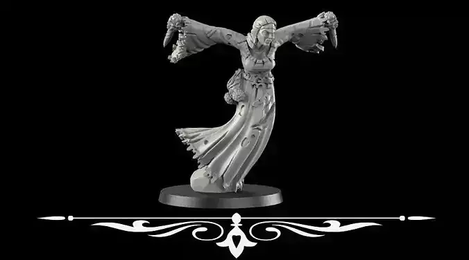 Medieval wraight 2 3D print model