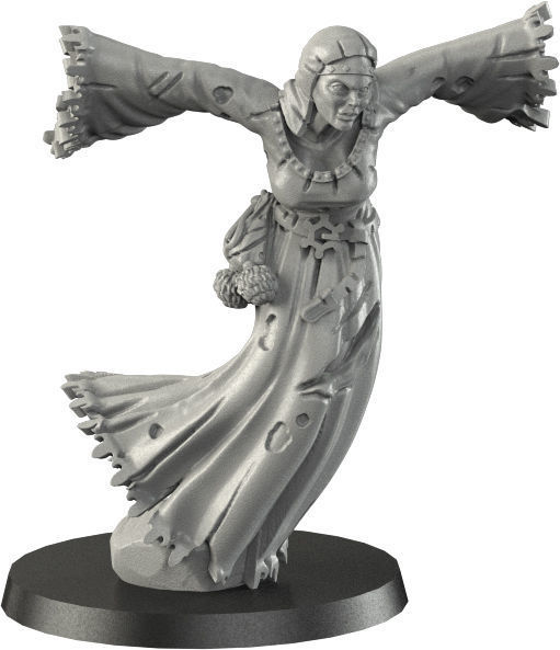 Medieval wraight 2 3D print model_2