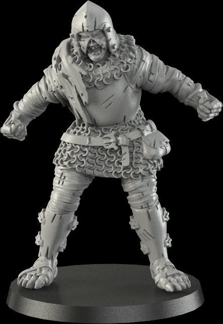 Medieval Mummy 1 3D print model_2