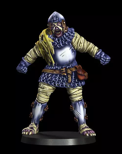 Medieval Mummy 1 3D print model_0