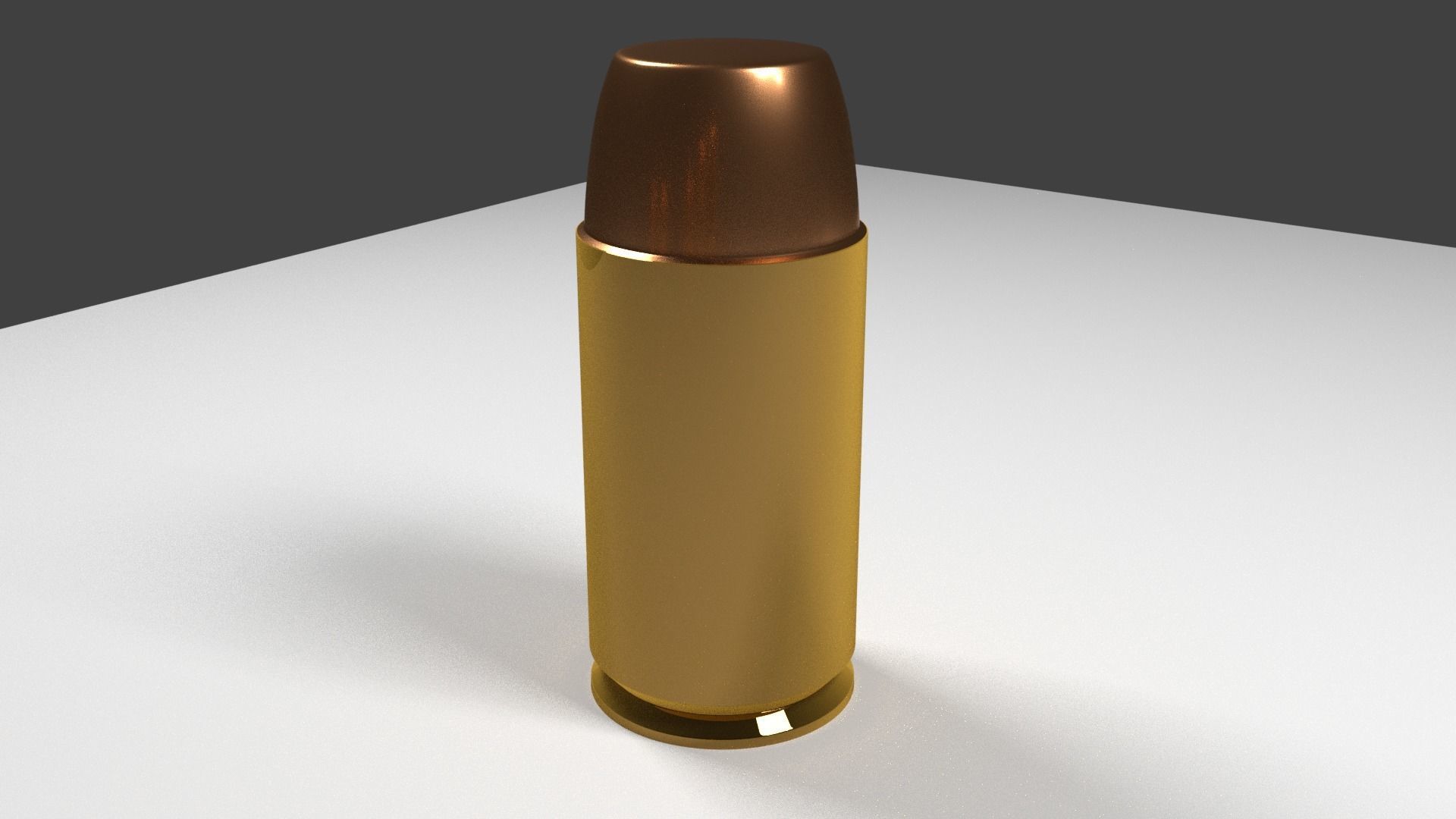 Simples bullets for shotgun 3D model_4