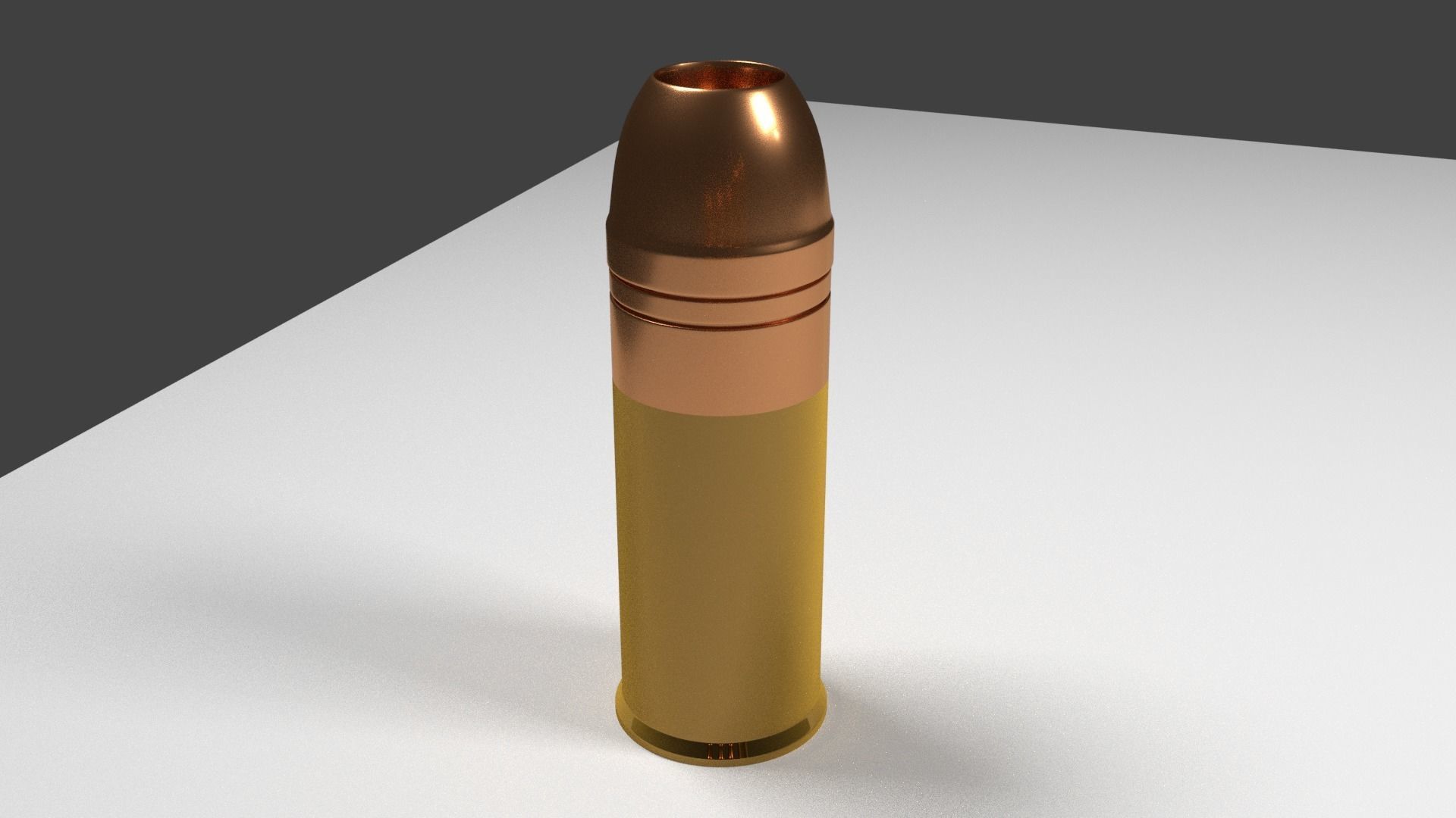 Simples bullets for shotgun 3D model_6
