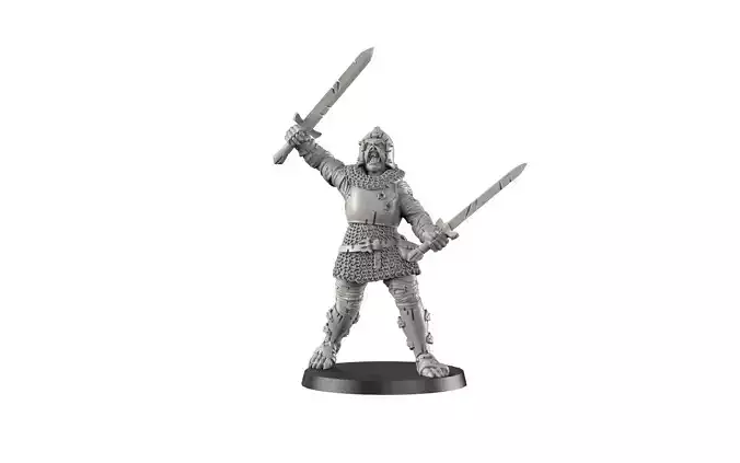 Medieval Mummy 2 3D print model