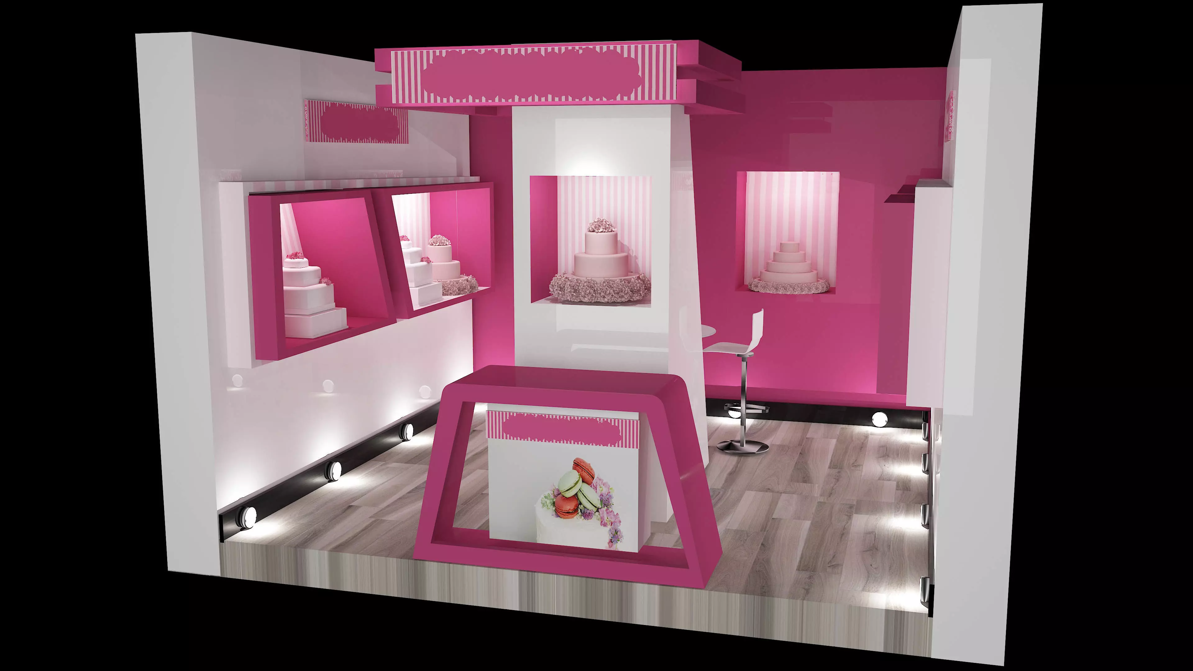 Exhibition Stand  3D model_0