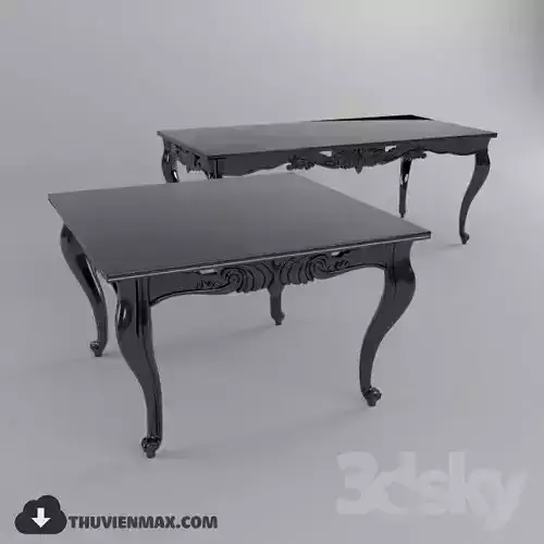 Table coffee with ornate design