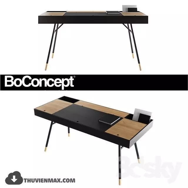 table boconcept desk - boconcept desk - boconcept desk Free 3D model
