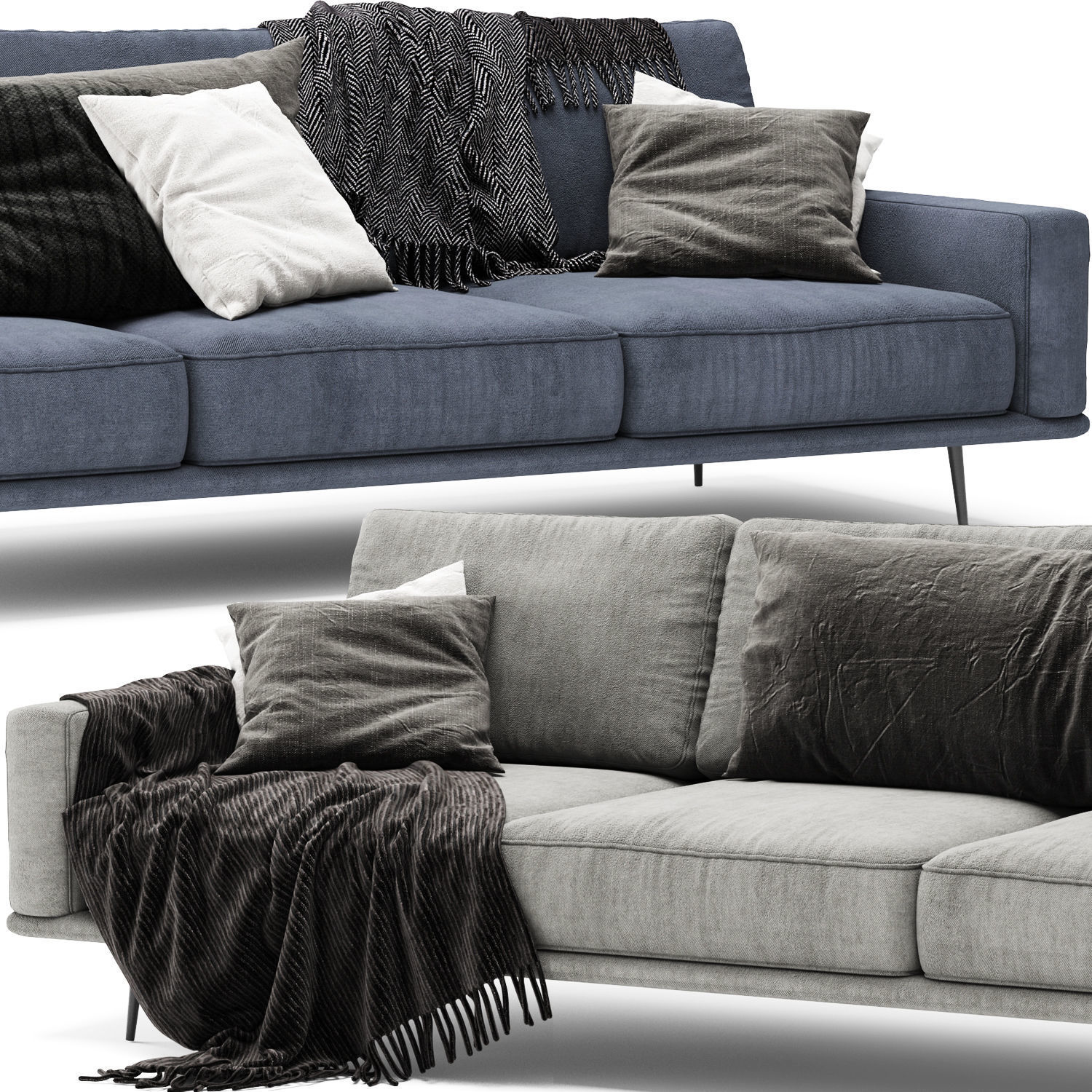 Sofa Collection 02 - 10 Items 3D model_29