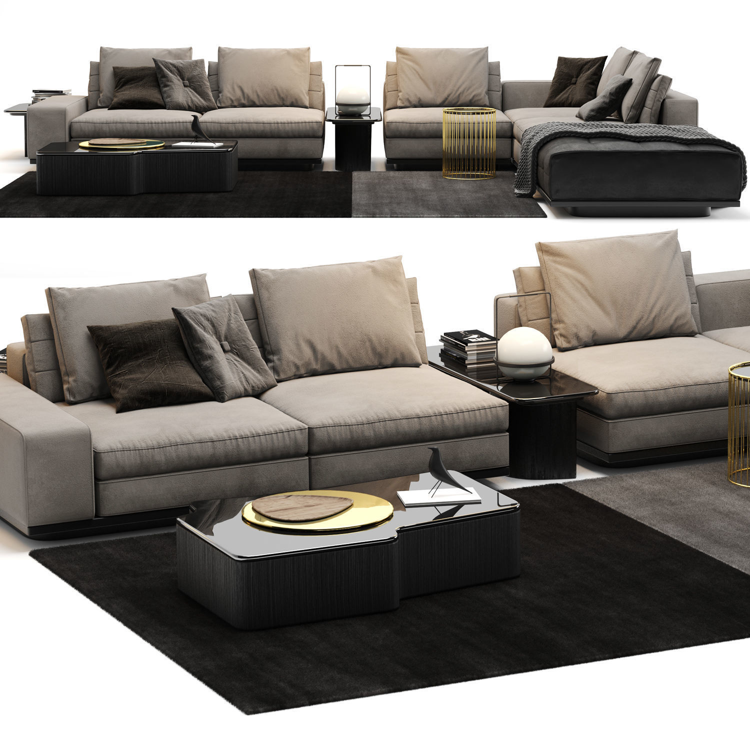Sofa Collection 02 - 10 Items 3D model_11
