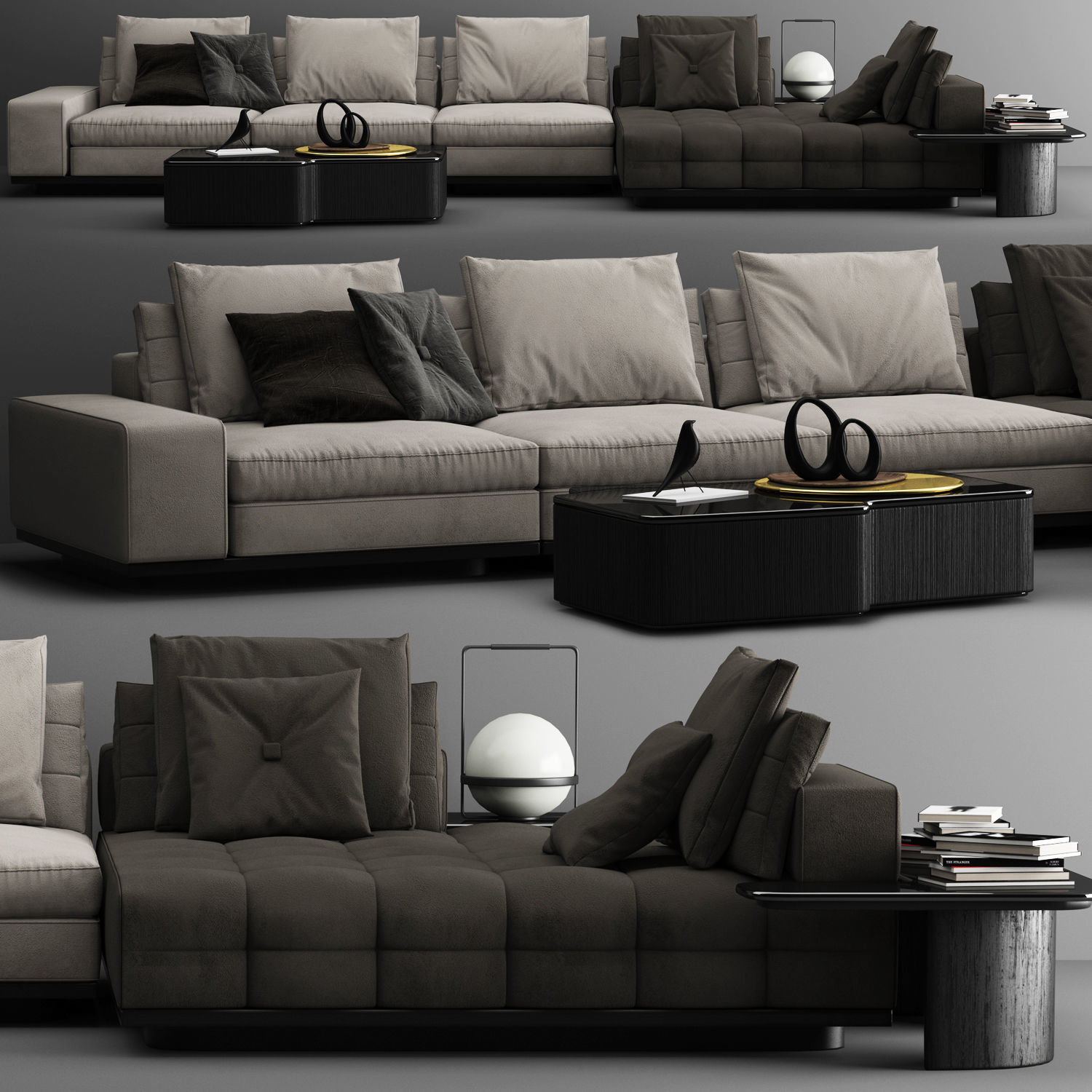 Sofa Collection 02 - 10 Items 3D model_13