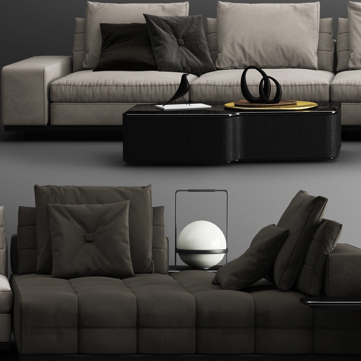Sofa Collection 02 - 10 Items 3D model_14