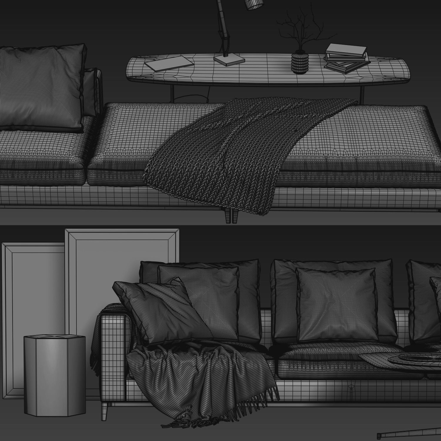 Sofa Collection 02 - 10 Items 3D model_3