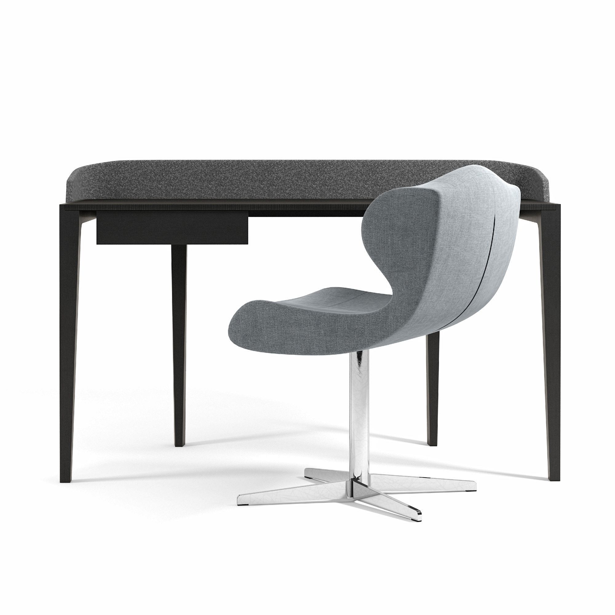 Ligne Roset Inside World Desk And Alster Chair