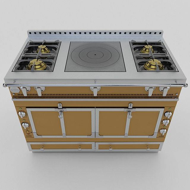 La Cornue Chateau 120 3D model_7