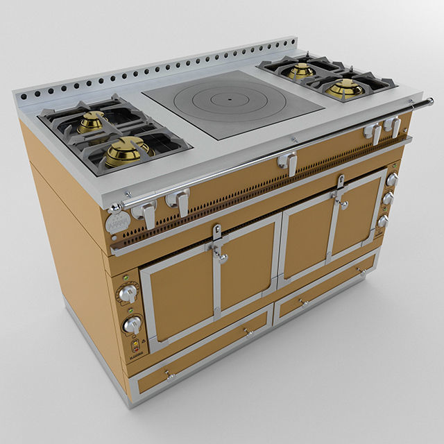 La Cornue Chateau 120 3D model_6