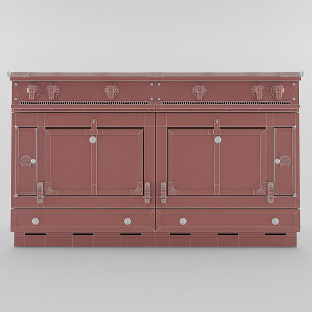 La Cornue Chateau 150 3D model_11