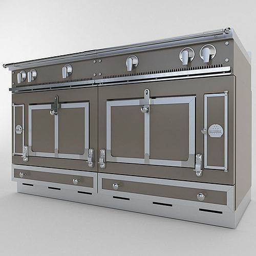 La Cornue Chateau 150 3D model 5