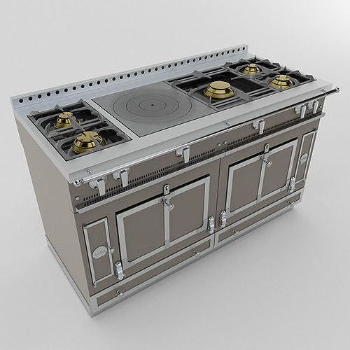 La Cornue Chateau 150 3D model 7