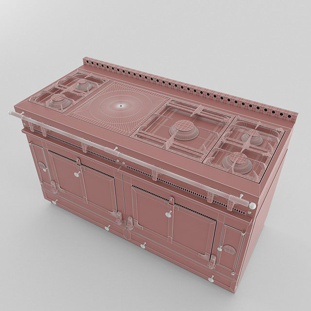 La Cornue Chateau 150 3D model_12
