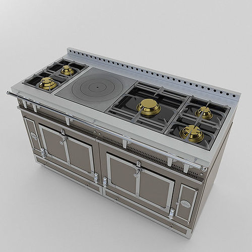 La Cornue Chateau 150 3D model 6