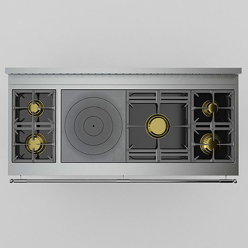 La Cornue Chateau 150 3D model 4