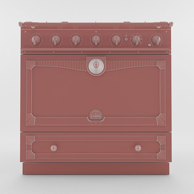 La Cornue Cornufe 90 3D model_9