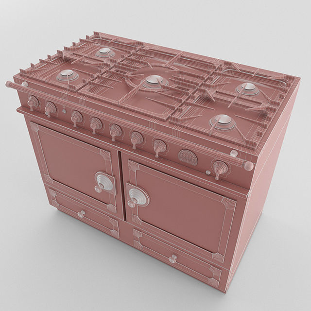 La Cornue Cornufe 110 3D model_12