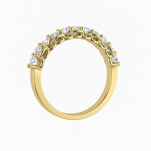 Classic Diamond Ring 3D print model