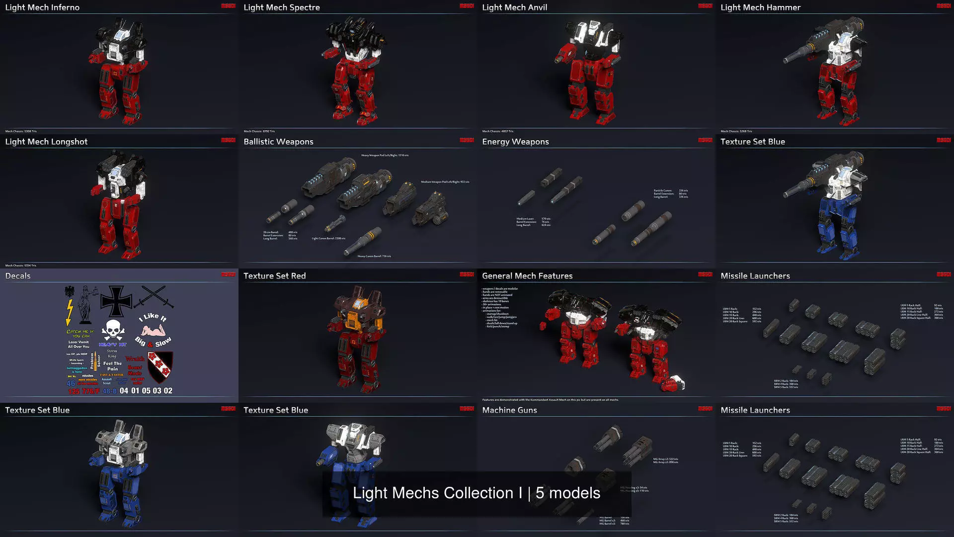 Light Mechs Collection I _1