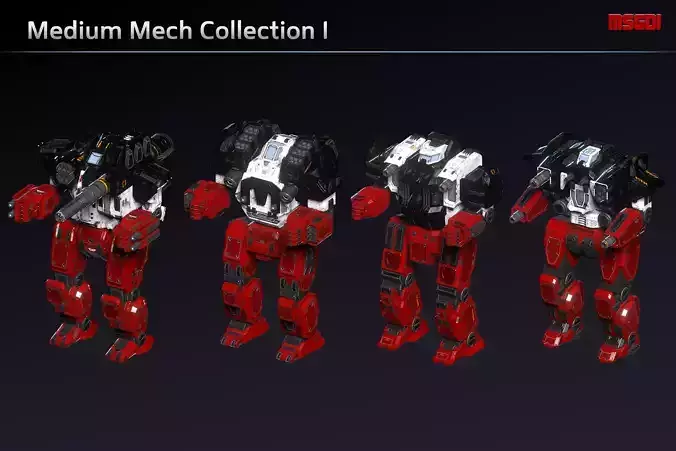Medium Mech Collection I 
