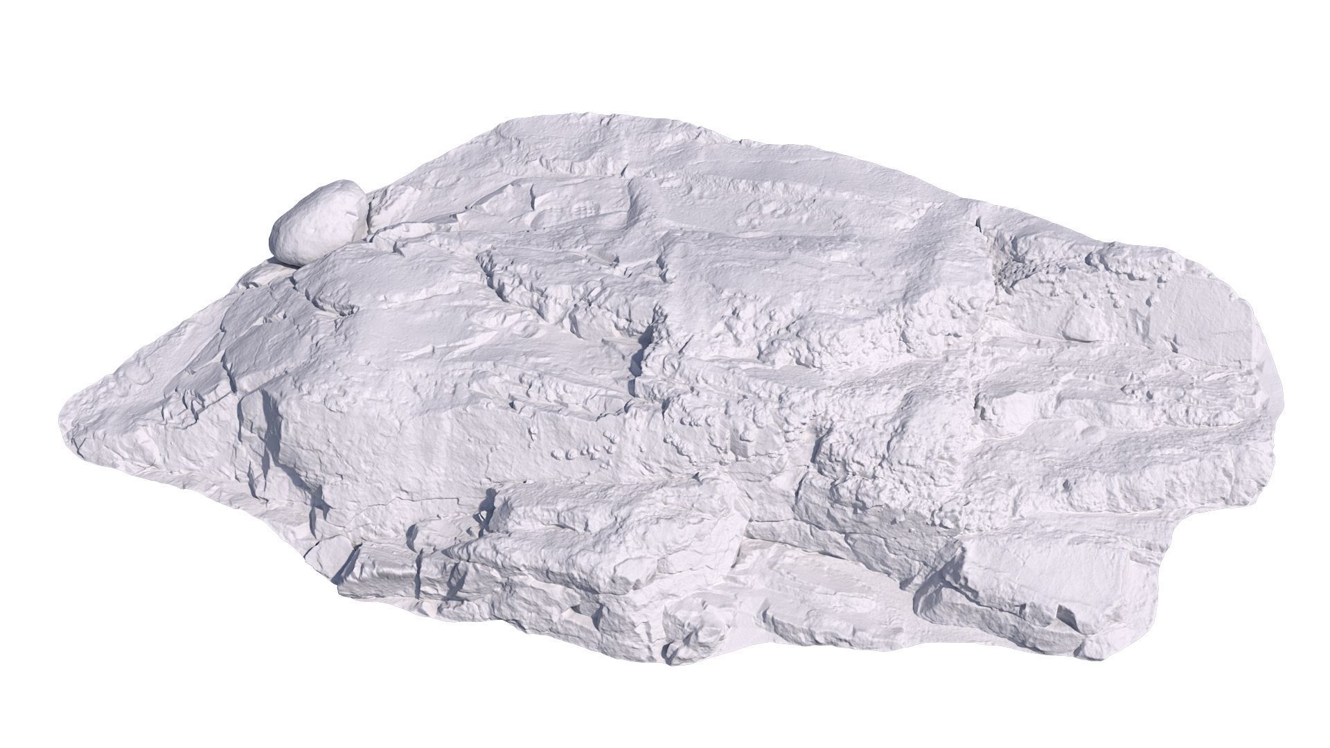 Altay Rock scan 2 Low-poly 3D model_10