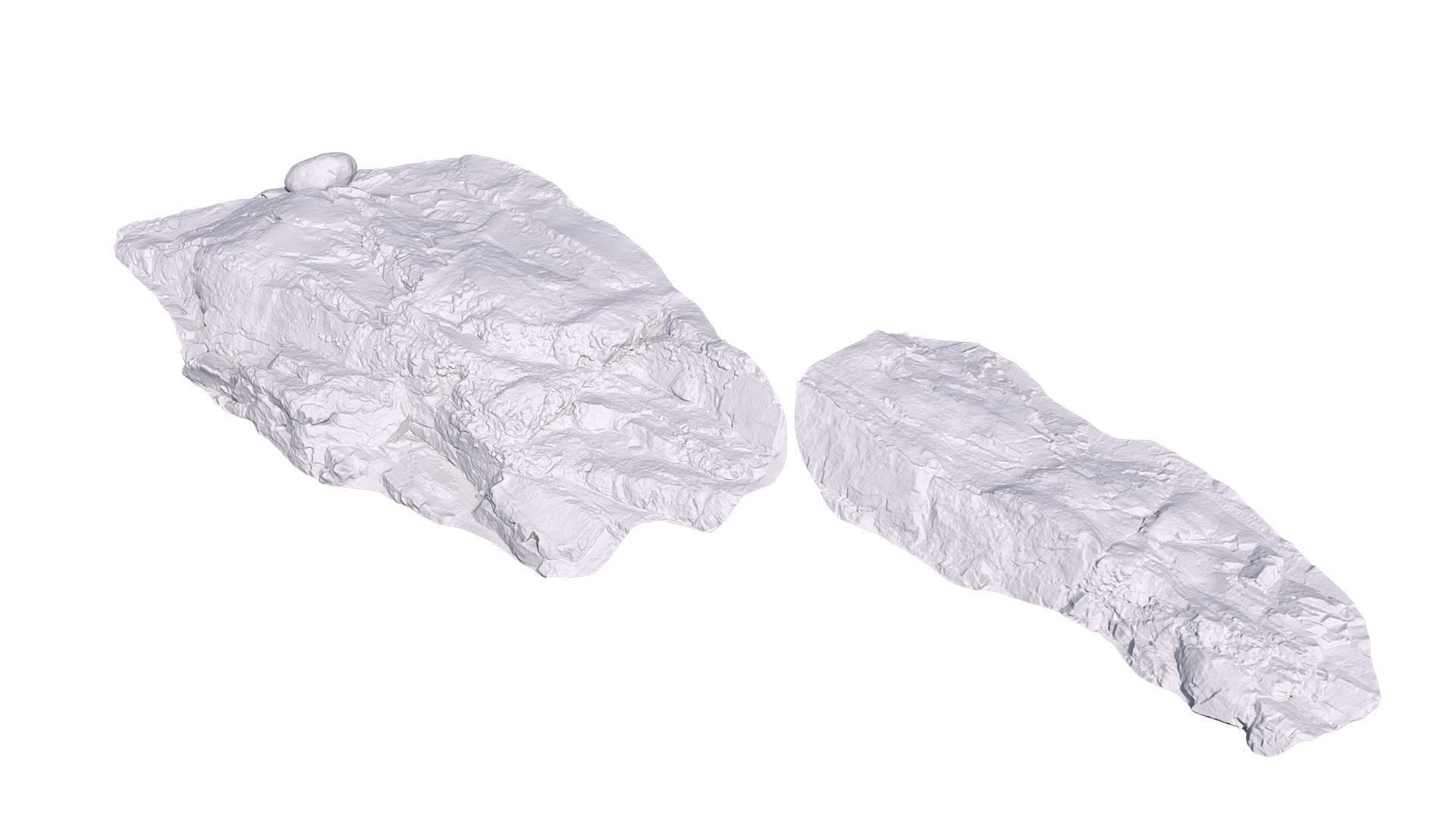 Altay Rock scan 2 Low-poly 3D model_15