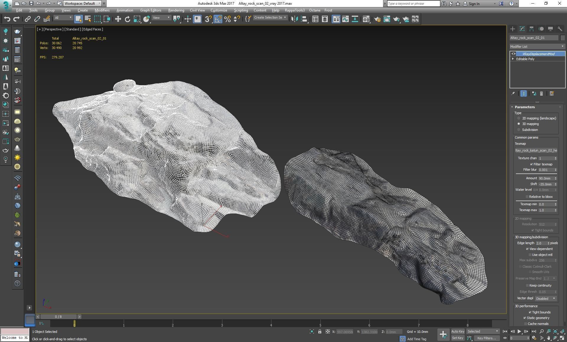 Altay Rock scan 2 Low-poly 3D model_17