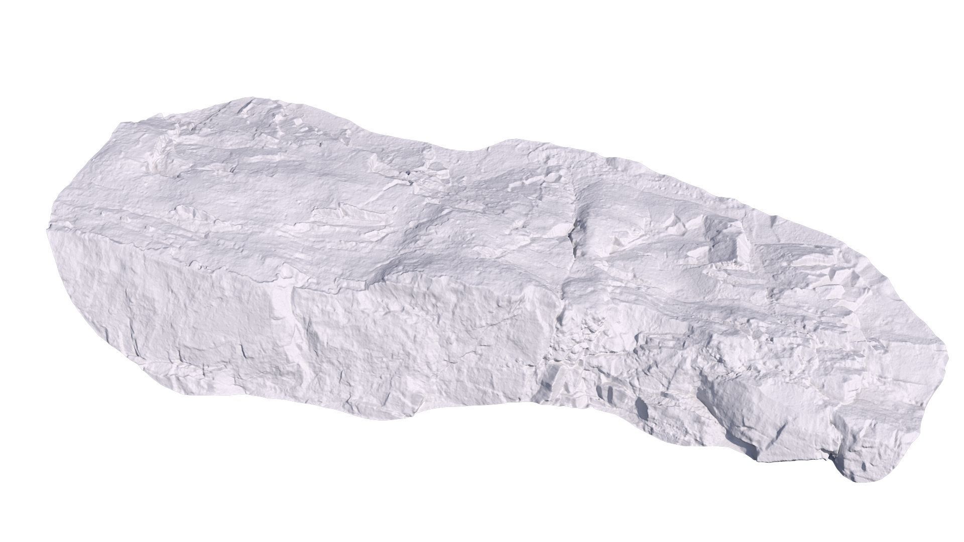 Altay Rock scan 2 Low-poly 3D model_13