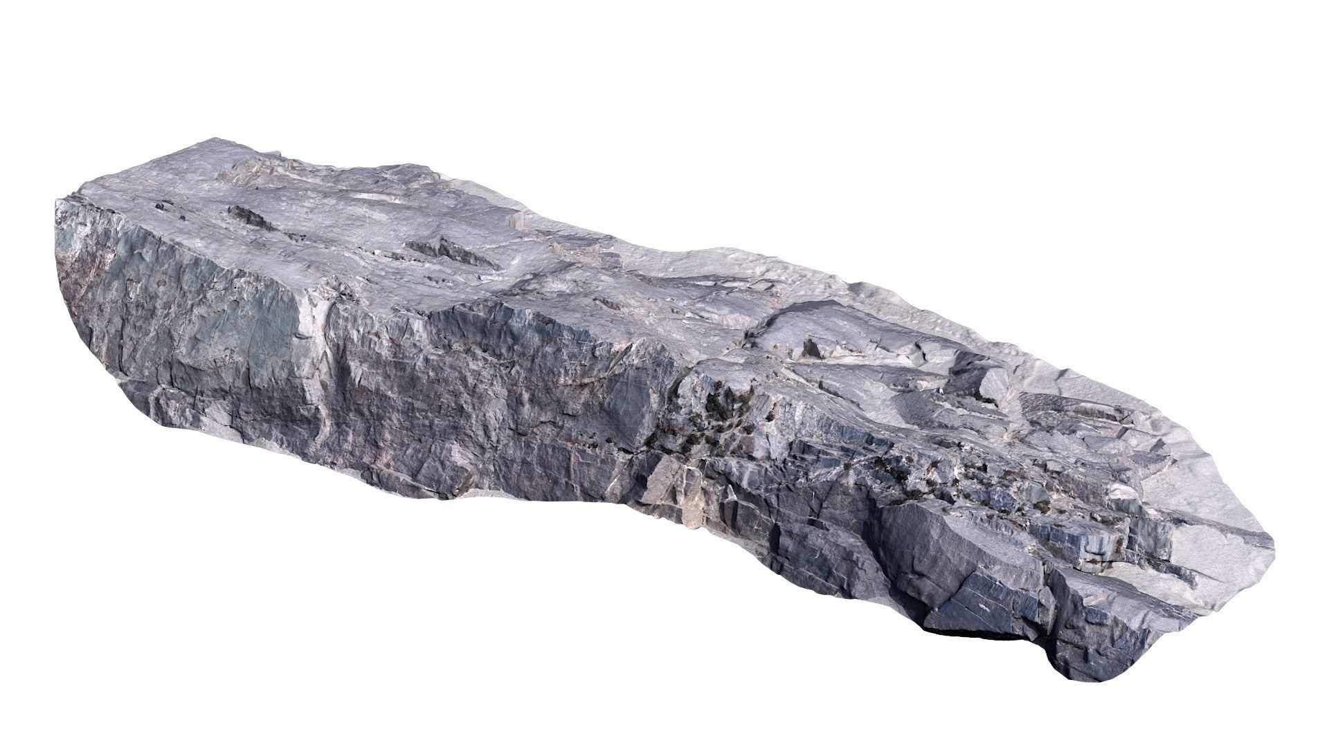 Altay Rock scan 2 Low-poly 3D model_6